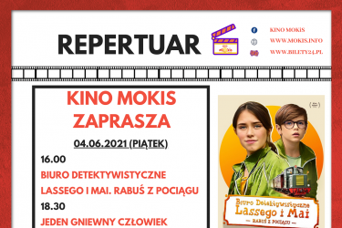 Kino MOKiS - NOWY REPERTUAR